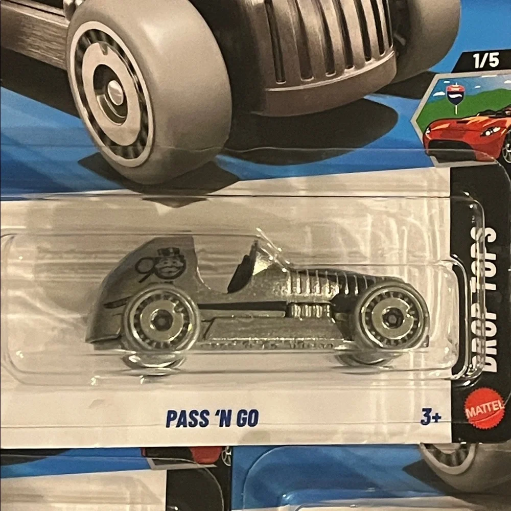 Hot Wheels Monopoly Pass N Go Toy Car new Mattel 1/64